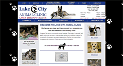 Desktop Screenshot of lakecityanimalclinic.com